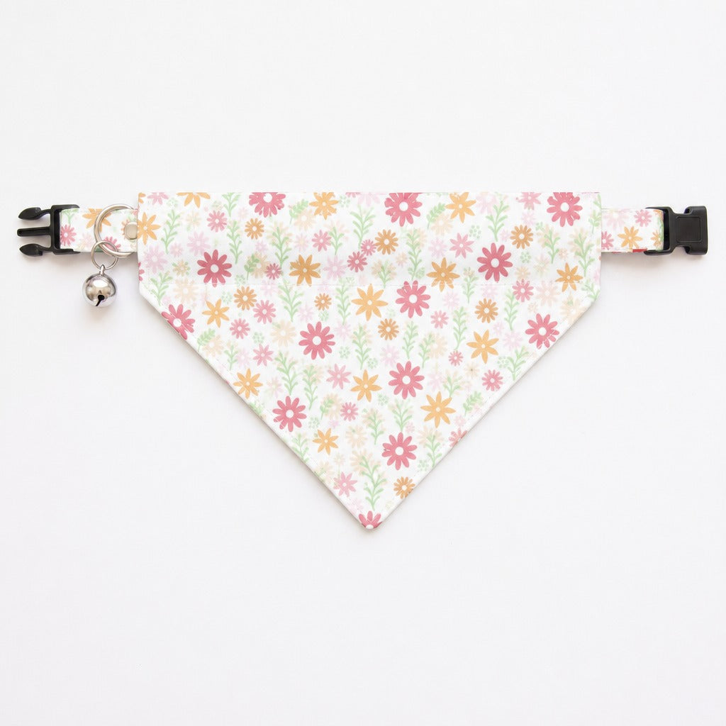 Blooming Meadow Floral Cat Bandana